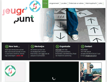 Tablet Screenshot of jeugd-punt.nl